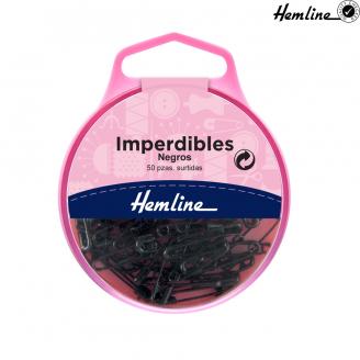 Imperdibles de color negro - HEMLINE