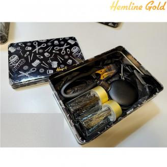 Kit de 3 cajas metálicas llenas - HEMLINE-GOLD