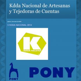 Pony en la KDD Nacional de Artesanas y Tejedoras de Cuentas