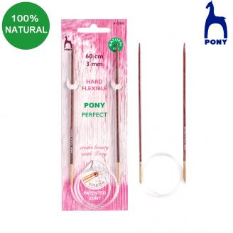 PERFECT agujas circulares de 60 cm - PONY