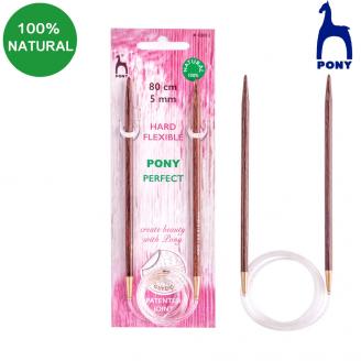 PERFECT agujas circulares de 80 cm - PONY