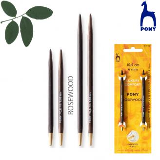 ROSEWOOD puntas intercambiables de 14 cm - PONY
