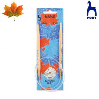 MAPLE agujas circulares de 60 cm - PONY