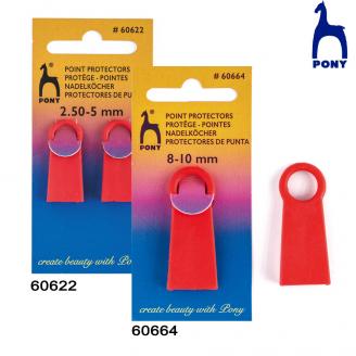 Protector de puntas para agujas de tricotar - PONY