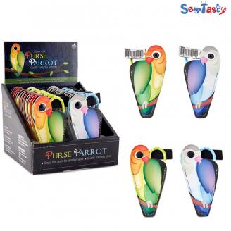 Tijeras de bordar con funda Parrot - SEWTASTY